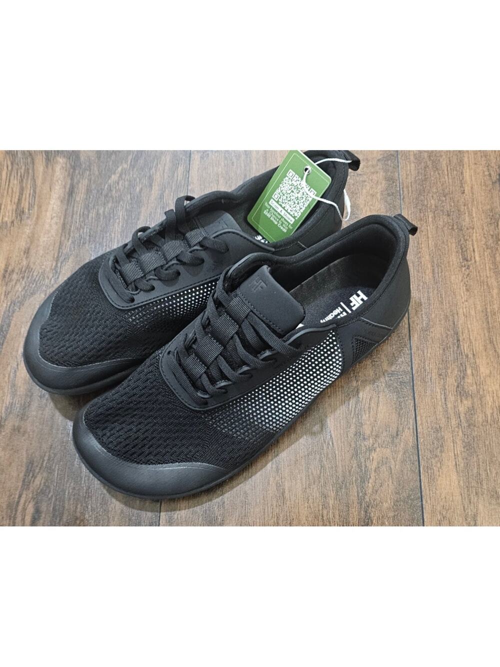 Hike Footwear Stride Barefoot Shoes Size 9/9.5 Men 11/11.5 Women Black Gray New